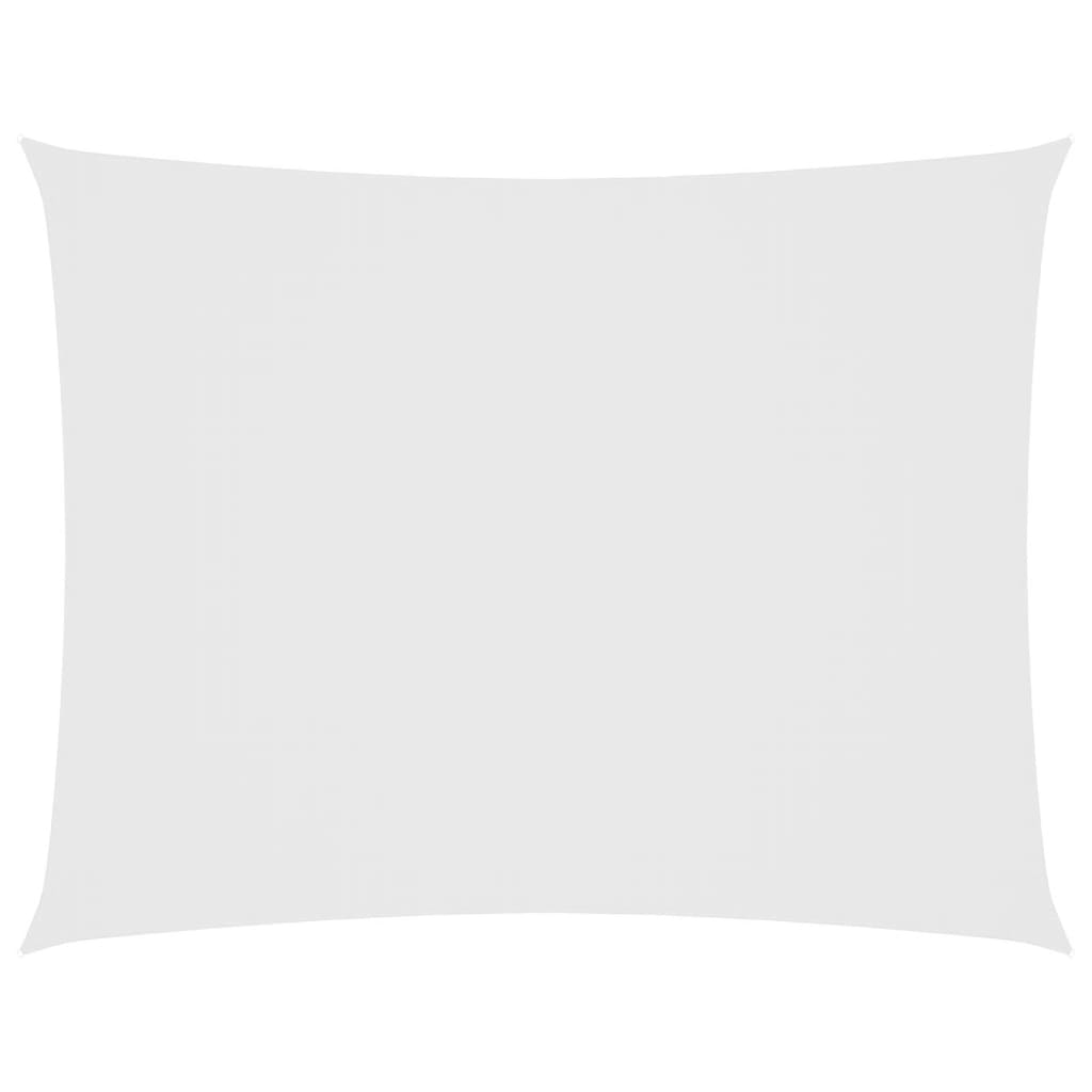 vidaXL Rectangular Oxford Fabric Shade Sail 2x4.5 m White - Image 16 of 99