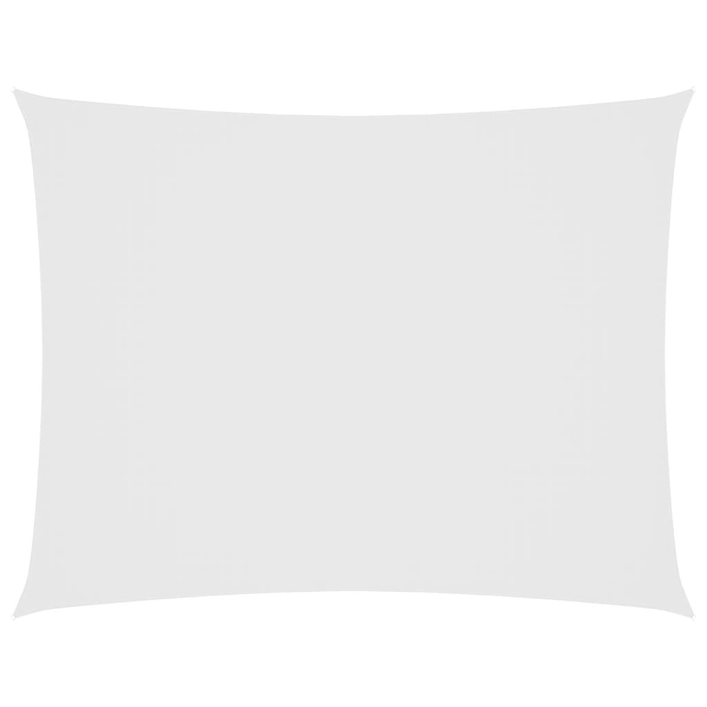 vidaXL Rectangular Oxford Fabric Shade Sail 2x4.5 m White - Image 18 of 99