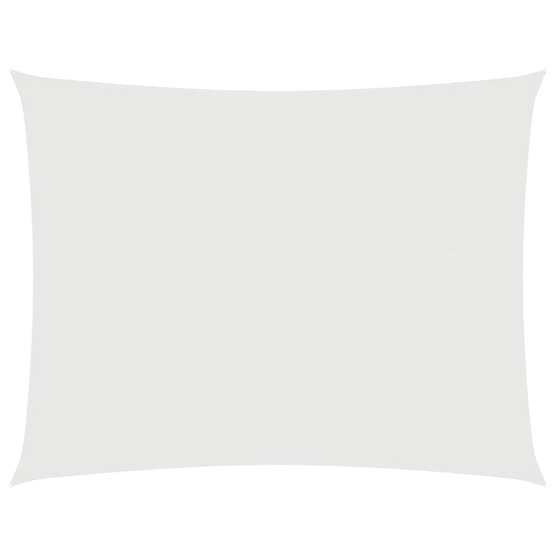 Toldo de vela rectangular vidaXL de tejido Oxford revestido de PU 5 x 3 m Blanco - Image 8 of 36