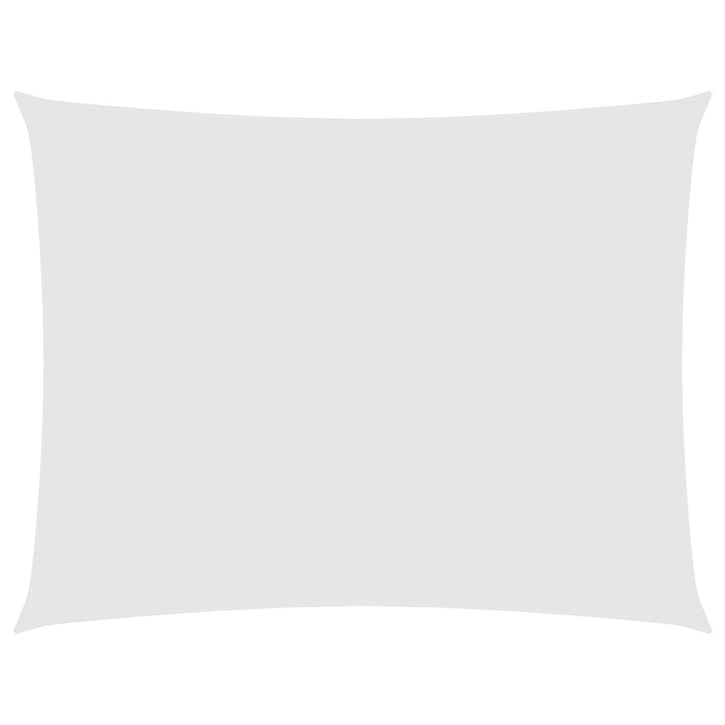 Parasole a Vela Oxford Rettangolare 2,5×5 m Bianco - Image 6 of 72