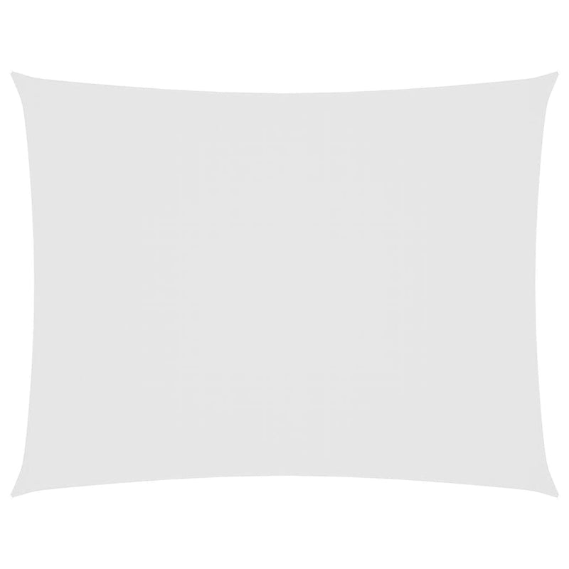 Parasole a Vela Oxford Rettangolare 2,5×5 m Bianco - Image 6 of 72