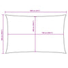 vidaXL Rectangular Oxford Fabric Sail Shade 2.5x3 m White - Image 88 of 90