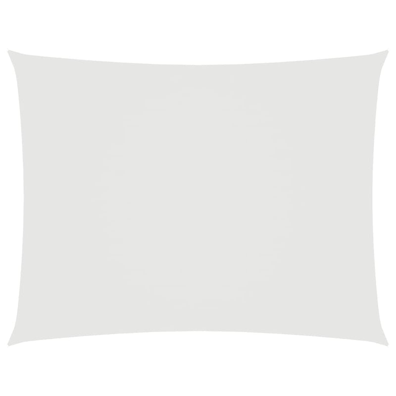 vidaXL Rectangular Oxford Fabric Sail Shade 2.5x3 m White - Image 12 of 90