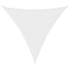 vidaXL Toldo vela triangular de tejido Oxford 5x5x5 m Blanco - Image 14 of 63