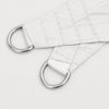 Parasole a Vela Oxford Triangolare 5×6×6 m Bianco - Image 12 of 76