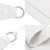 Parasole a Vela Oxford Triangolare 5×6×6 m Bianco - Image 18 of 76