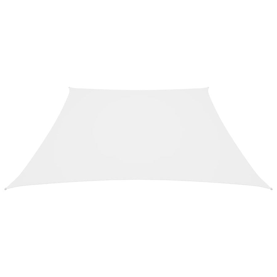 Parasole a Vela in Tela Oxford a Trapezio 2/4x3 m Bianco - immagine 1 | SolPatio