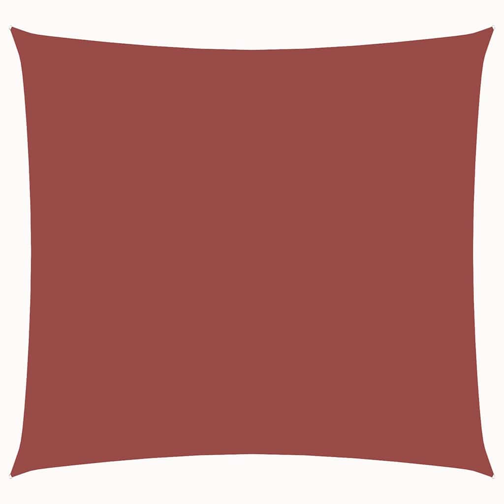 vidaXL Square Sun Shade Sail, Oxford Fabric, 3x3 m, Terracotta - Image 7 of 36