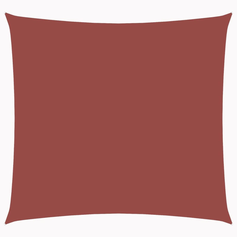 vidaXL Square Sun Shade Sail, Oxford Fabric, 3x3 m, Terracotta - Image 5 of 36