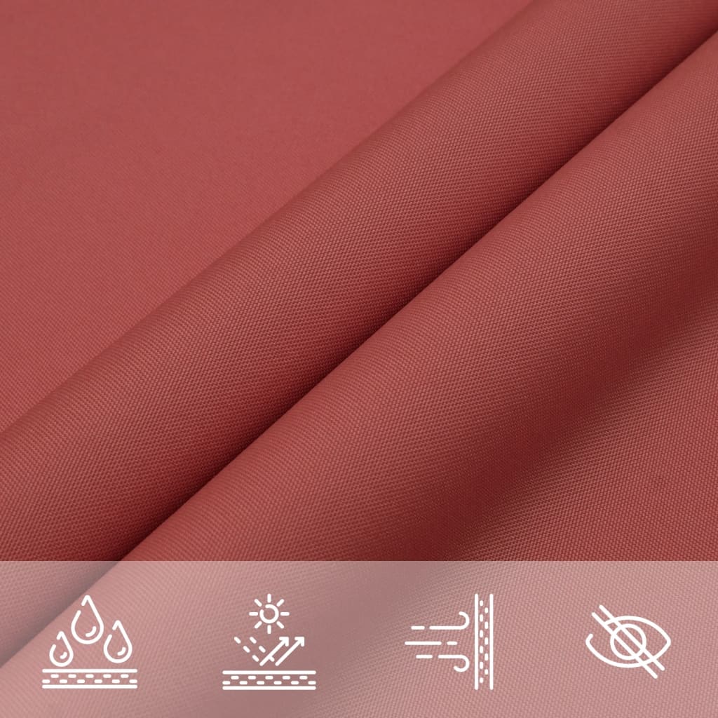 vidaXL Square Sun Shade Sail, Oxford Fabric, 3x3 m, Terracotta - Image 23 of 36