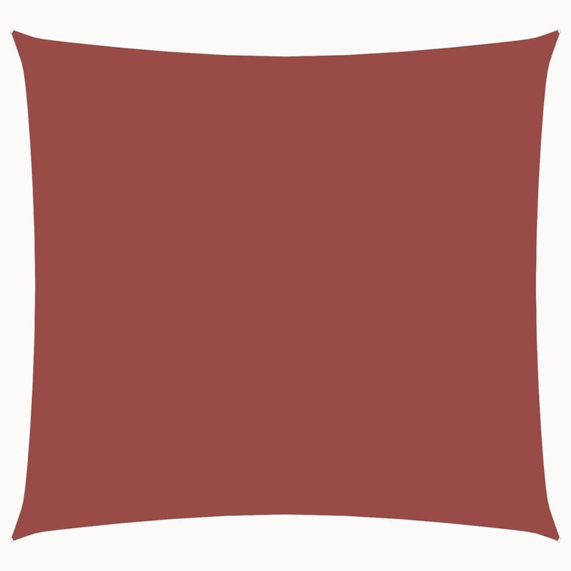 vidaXL Square Sun Shade Sail, 4.5x4.5 m, Oxford Fabric, Terracotta - Image 5 of 27