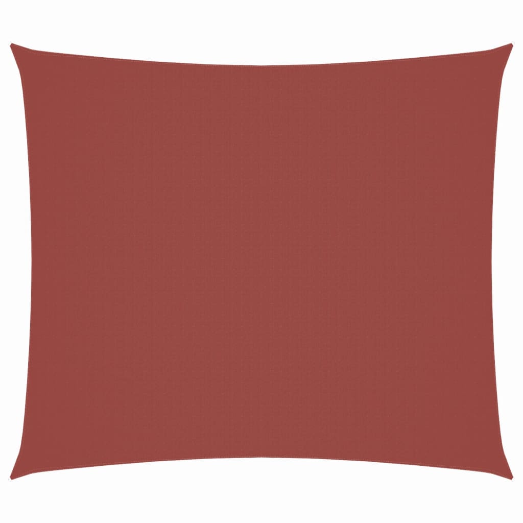 Parasol de vela rectangular vidaXL 2x3 m de tela Oxford Terracota - Image 12 of 81