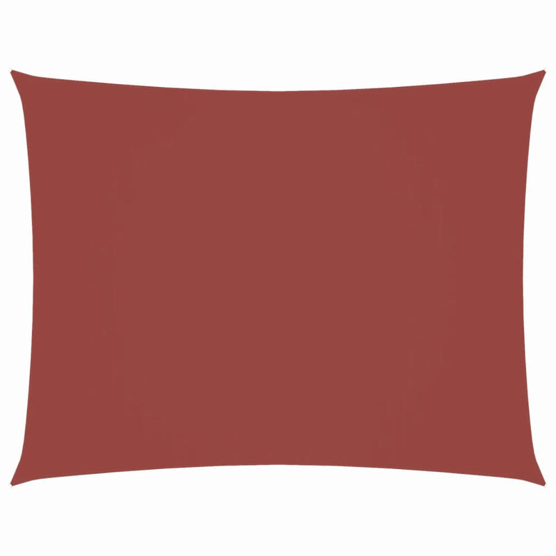 vidaXL Rectangular Oxford Fabric Sail Shade 2x3.5 m Terracotta - Image 5 of 36
