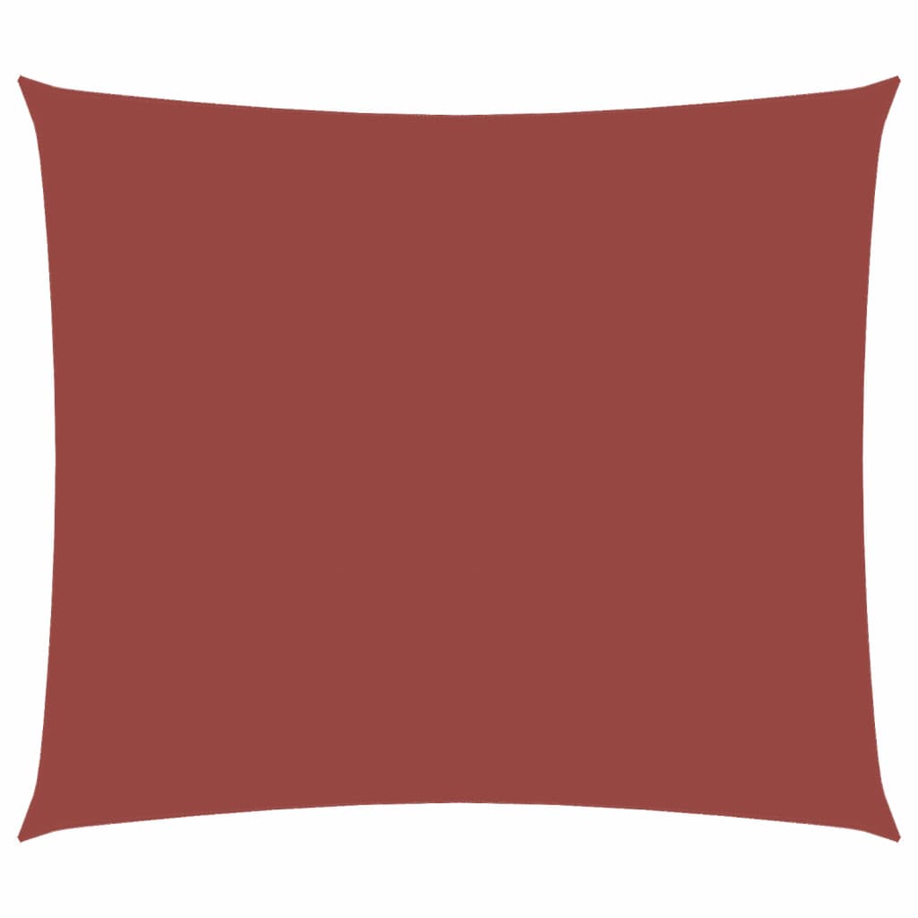 vidaXL Sail Shade Oxford Fabric 2x2.5 m Terracotta - Image 14 of 90