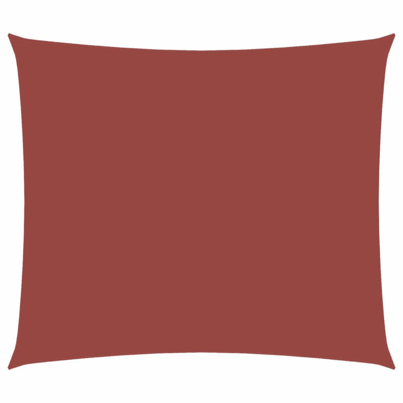 vidaXL Rectangular Sail Shade, PU Coated Oxford Fabric, 2x4.5 m, Terracotta - Image 16 of 81