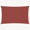 vidaXL Oxford Fabric Rectangular Sun Shade Sail 2.5x4.5m Terracotta - Image 4 of 27