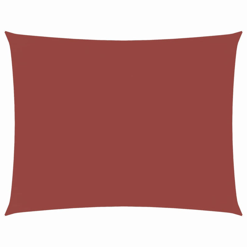 vidaXL Oxford Fabric Sail Shade 3x4 m Terracotta - Image 14 of 72