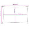 vidaXL Rectangular Oxford Fabric Sail Shade 2x3.5 m Terracotta - Image 33 of 36