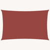 vidaXL Rectangular Sail Shade, PU Coated Oxford Fabric, 2x4.5 m, Terracotta - Image 14 of 81