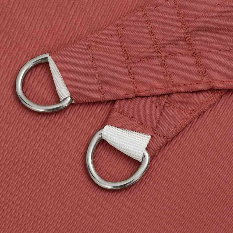 vidaXL Sail Shade Oxford Fabric 2x2.5 m Terracotta - Image 43 of 90