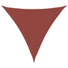 vidaXL Triangular Shade Sail, Oxford Fabric, 3.5x3.5x4.9 m, Terracotta - Image 3 of 18
