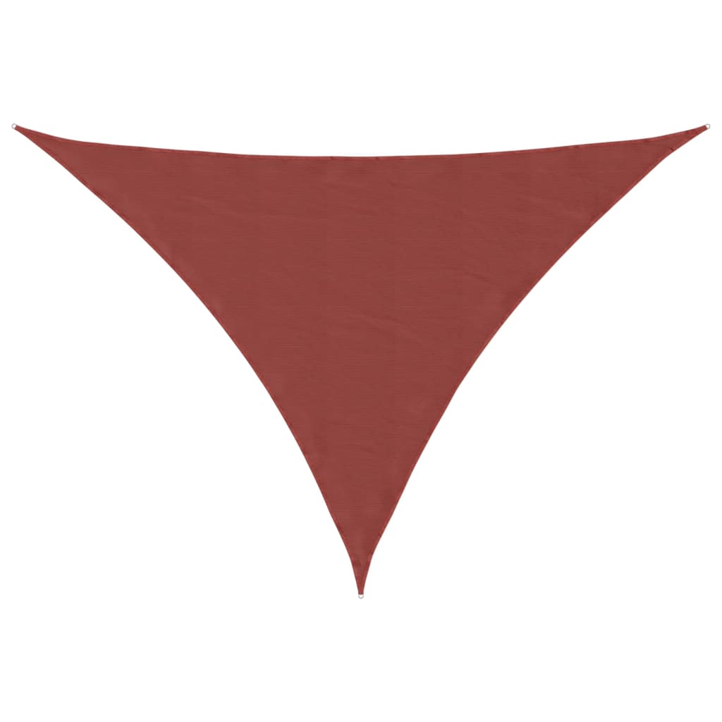 Toldo vela vidaXL en tejido Oxford 5x6x6 m Terracota - Image 6 of 36
