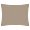 vidaXL Toldo Vela Rectangular de Tejido Oxford Recubierto de PU 2 x 3,5 m Taupe - Image 10 of 44