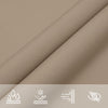 Parasole a Vela Oxford Rettangolare Tessuto PU 2,5×4,5 m Talpa - Image 17 of 36