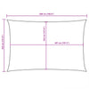 vidaXL Vela de Sombra de Tela Oxford 3x4 m Color Topo - Image 51 of 54