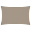 vidaXL Taupe Oxford Fabric Rectangular Shade Sail 4 x 6 m - Image 4 of 18