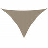 vidaXL Toldo Vela Triangular de Tela Oxford con Revestimiento de PU 2,5 x 2,5 x 3,5 m Gris Topo - Image 3 of 18