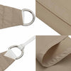 vidaXL Oxford Triangular Shade Sail, 3.5x3.5x4.9 m, Taupe - Image 10 of 16