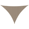 vidaXL Toldo vela triangular de tejido Oxford 4x4x4 m Gris topo - Image 4 of 18