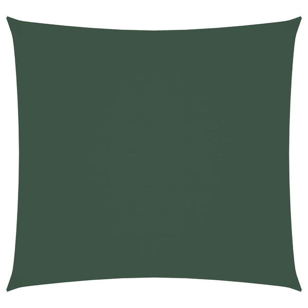 Parasole in Tessuto Oxford 3,6x3,6 m Quadrato Verde Scuro - immagine 2 | SolPatio