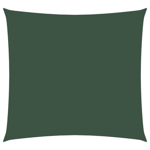 Vela Parasole Quadrata in Tessuto Oxford 4x4 m Verde Scuro - immagine 2 | SolPatio