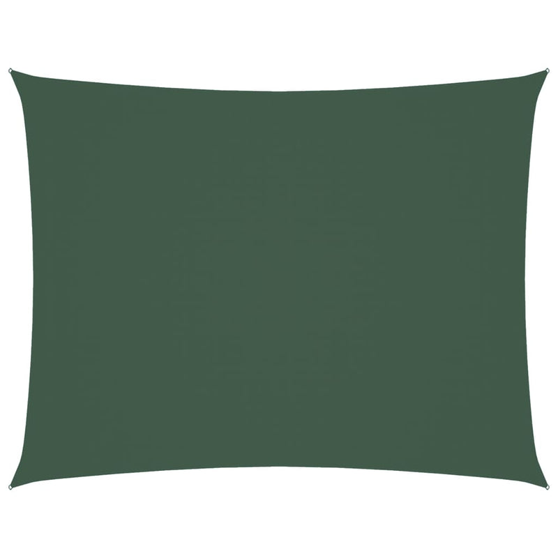 Parasole a Vela Oxford Rettangolare 2,5×4 m Verde Scuro - Image 4 of 36