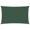 vidaXL Parasole a Vela Rettangolare Tessuto Oxford 2 x 4,5 m Verde Scuro - Image 14 of 81