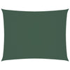 vidaXL Parasole a Vela Rettangolare Tessuto Oxford 2 x 4,5 m Verde Scuro - Image 12 of 81