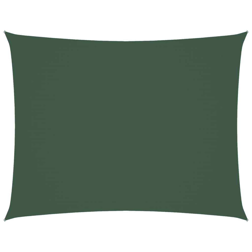 Parasole a Vela Oxford Rettangolare 2,5x3 m Verde Scuro - immagine 19 | SolPatio - Image 19 of 90