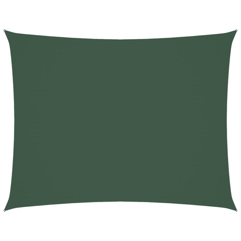 Parasole a Vela Oxford Rettangolare 2,5x3 m Verde Scuro - immagine 19 | SolPatio - Image 19 of 90
