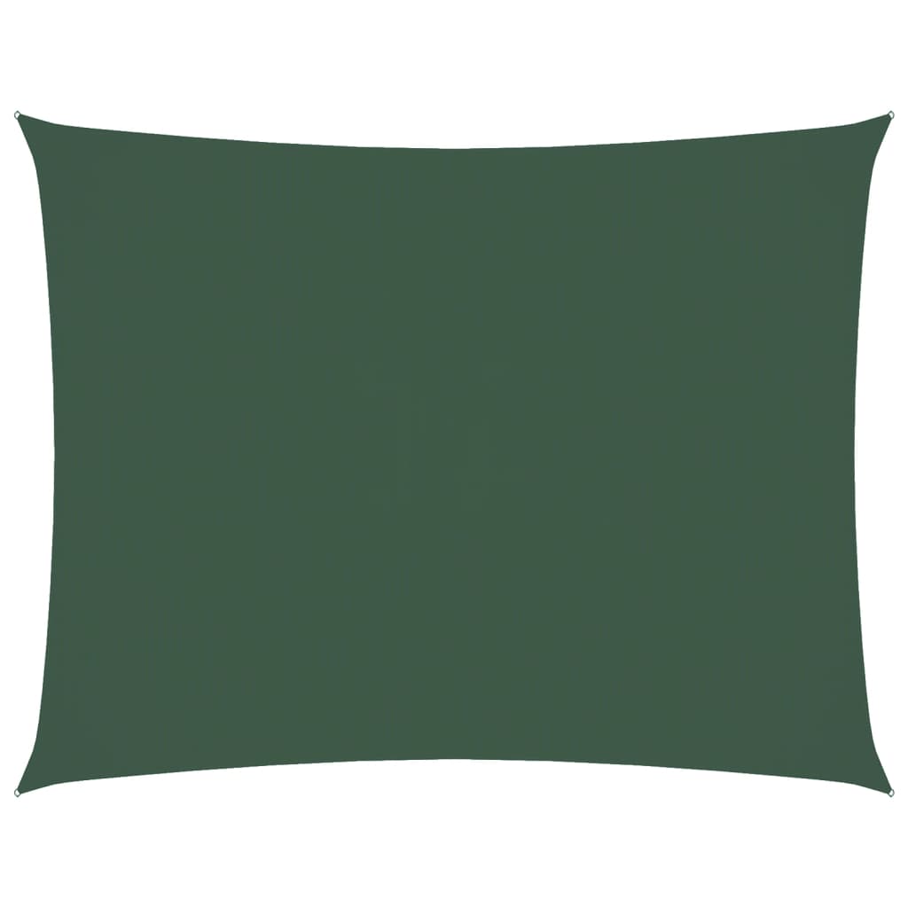Parasole a Vela Oxford Rettangolare 2,5x3 m Verde Scuro - immagine 20 | SolPatio - Image 20 of 90