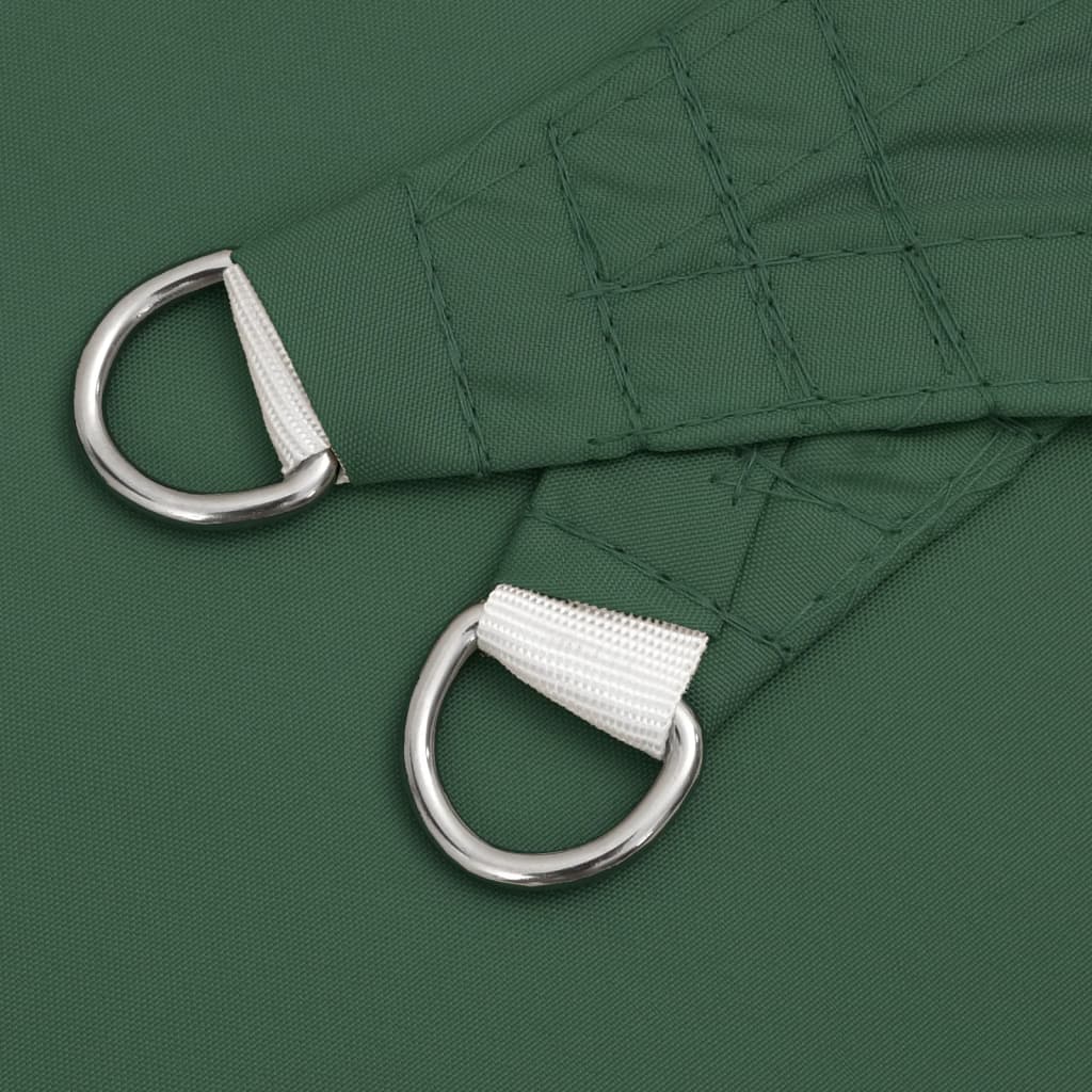 Parasole a Vela Rettangolare 5×7 m in Tessuto Oxford Rivestito PU Verde Scuro - Image 16 of 40