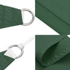 Parasole a Vela Rettangolare 5×7 m in Tessuto Oxford Rivestito PU Verde Scuro - Image 17 of 40