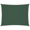 vidaXL Parasole a Vela Oxford Rettangolare 6x7 m Verde Scuro - Image 2 of 9