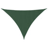 vidaXL Triangular Shade Sail, 4x4x4 m, PU Coated Oxford Fabric, Dark Green - Image 6 of 28