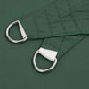 Parasole a Vela Triangolare in Tessuto Oxford 5×5×6 m Verde Scuro - Image 8 of 23