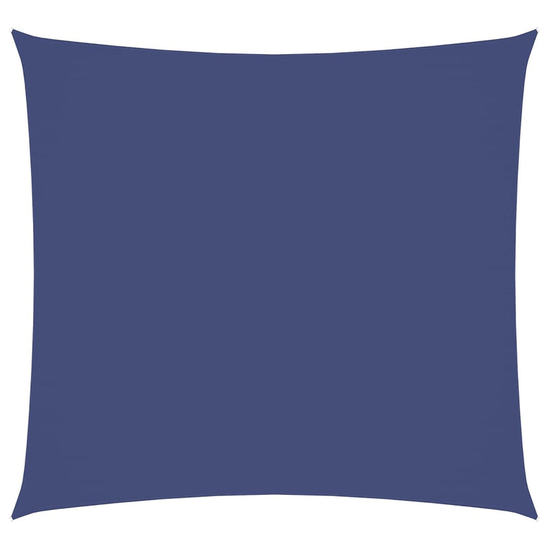 vidaXL Square Oxford Fabric Sun Shade Sail 3.6x3.6 m Blue - Image 2 of 9