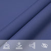 Parasole a Vela in Tela Oxford 6×6 m Blu - Image 14 of 40