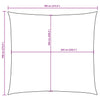Parasole a Vela Quadrata Tessuto Oxford 7×7 m Blu - Image 24 of 40