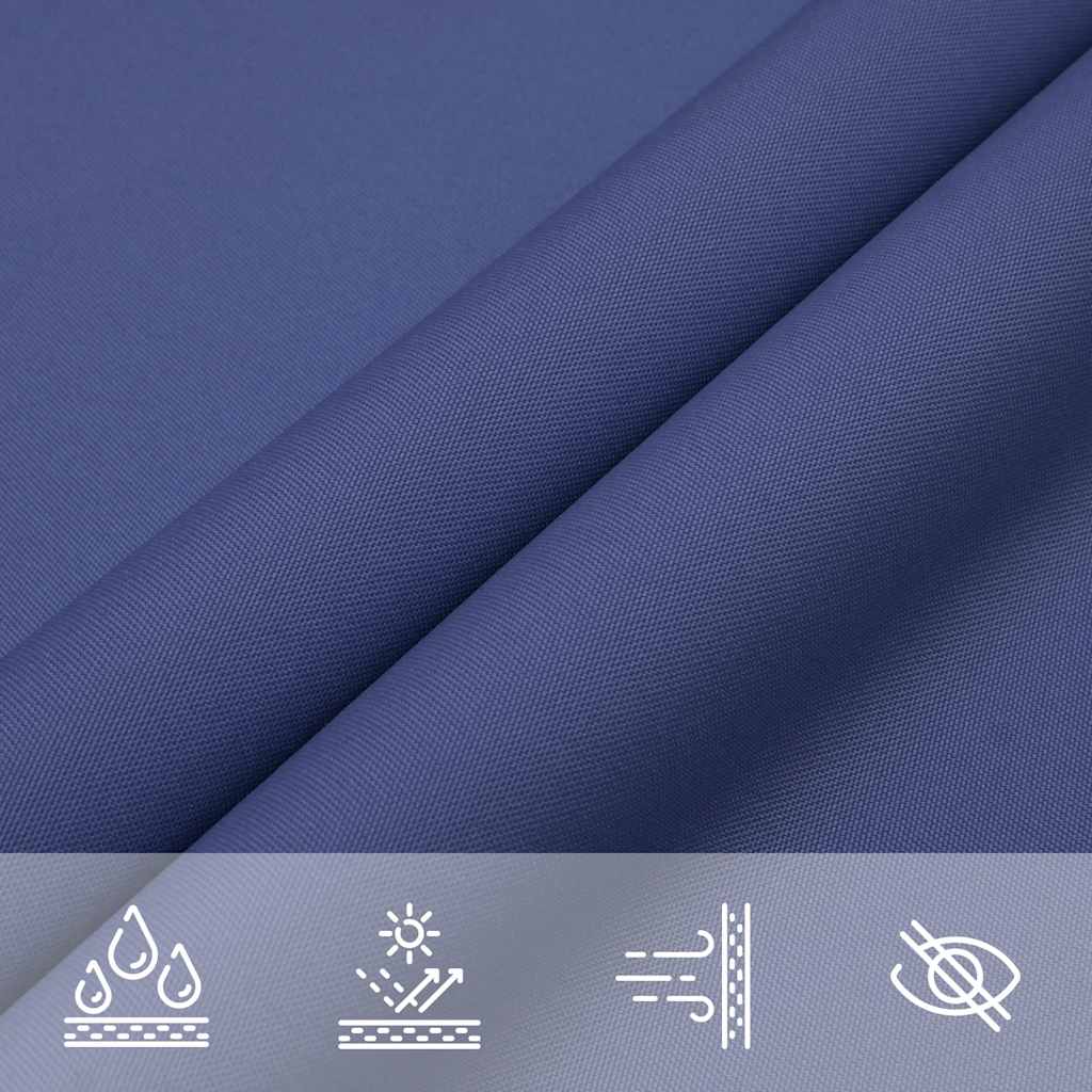 Parasole a Vela Oxford Rettangolare 2×3 m Blu - Image 11 of 34